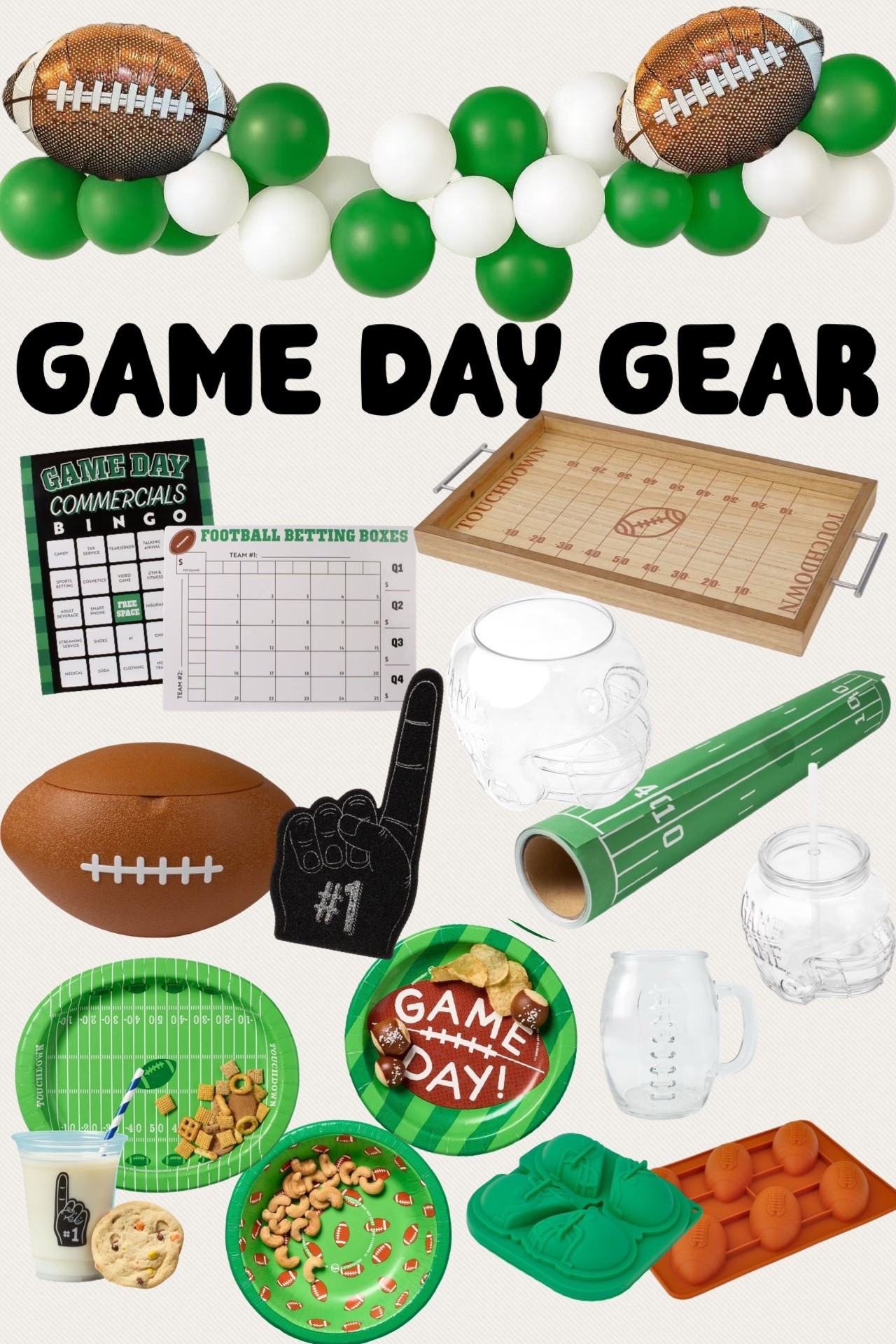 Cutest gameday gear! Perfect for the Superbowl! Most $5 or less! 
.


#LTKKids #LTKHome #LTKSeasonal