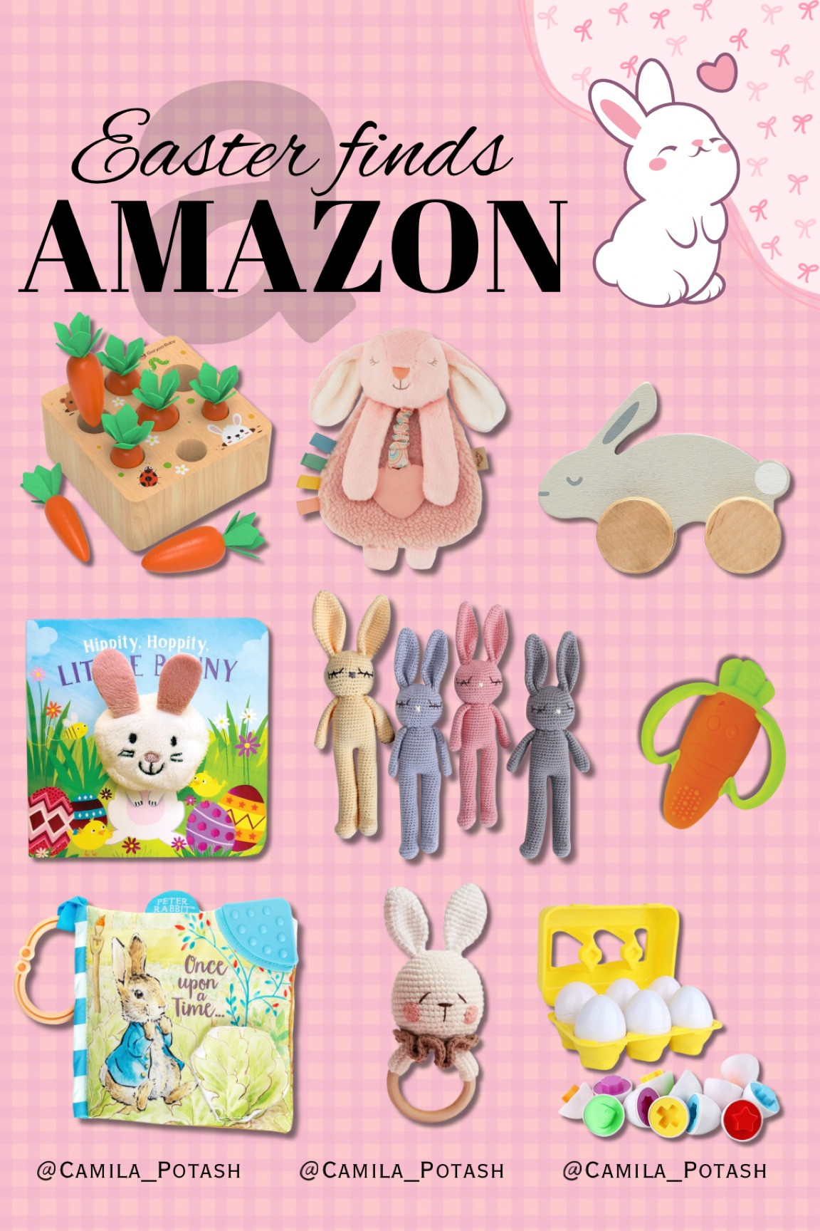 🐣Cutest Easter finds from Amazon you will ever see!! 🤩🤩🤩 My daughters would love these!! It’s perfect for Easter baskets 🐣🌷🎀✨

#LTKKids #LTKFindsUnder100 #LTKBaby