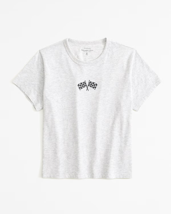 Short-Sleeve McLaren Graphic Skimming Tee | Abercrombie & Fitch (US)