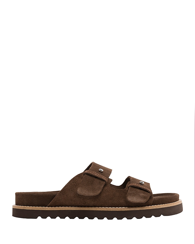 Jenni Kayne Women's Hutton Suede Slide Sandals | Bloomingdale's (US)