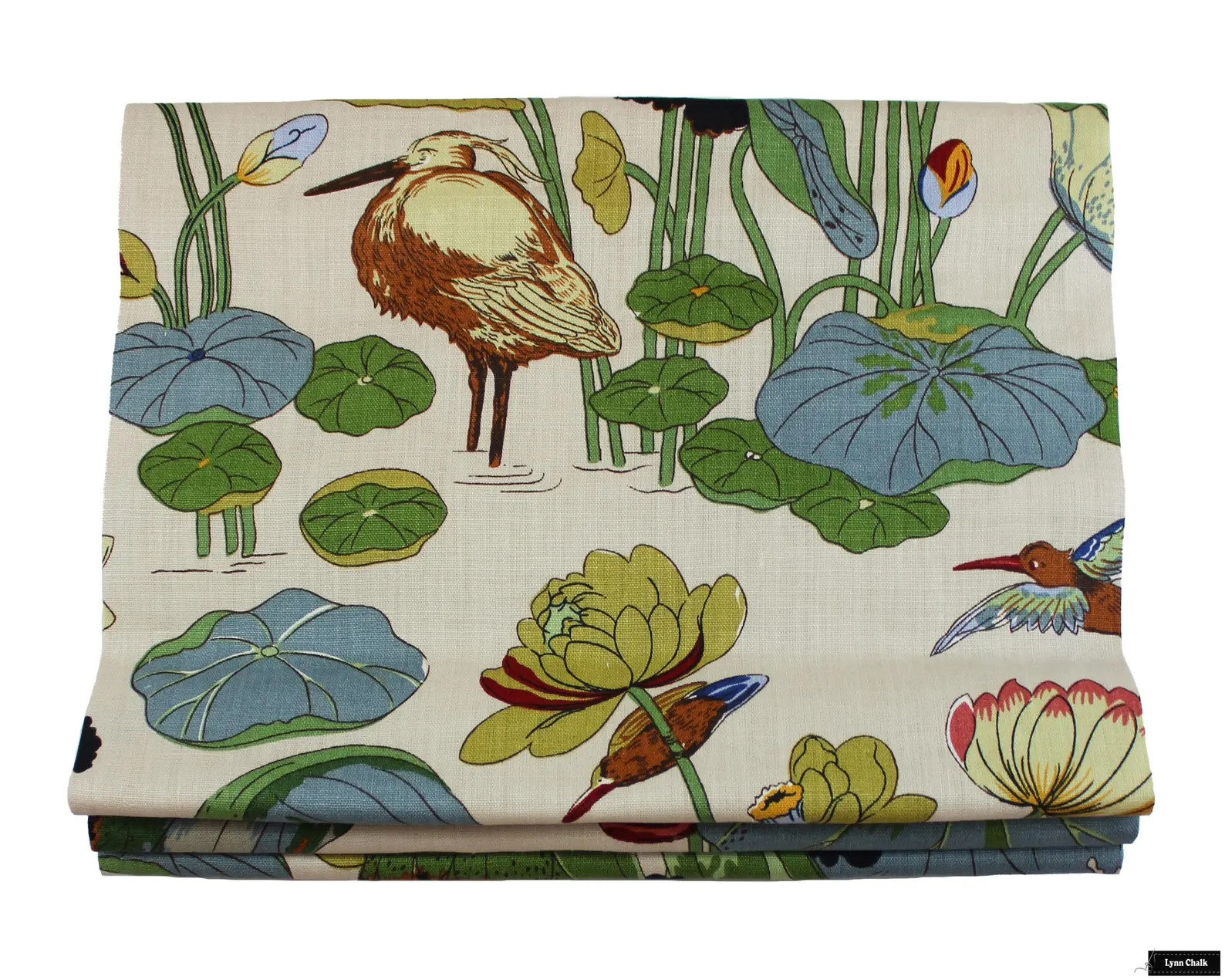 Lee Jofa/gp & J Baker Nympheus Custom Roman Shades (shown in Stone/pistachio - Comes in Other Col... | Etsy (US)