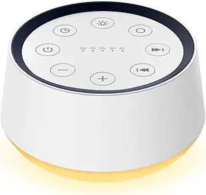 Sound Machine with 30 Soothing Sounds 12 Colors Night Light White Noise Machine for Adults Baby K... | Amazon (US)