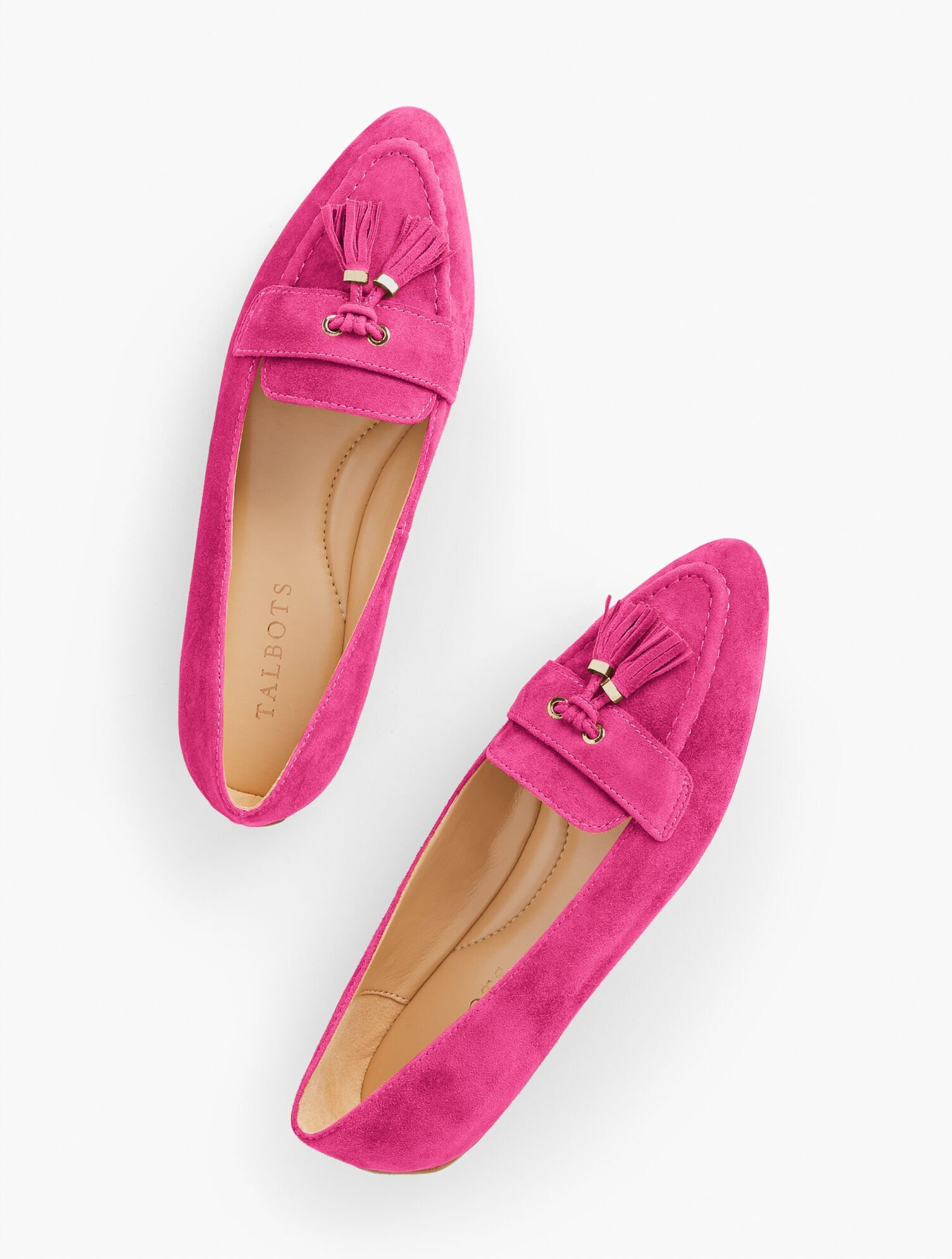 Francesca Suede Driving Flats | Talbots
