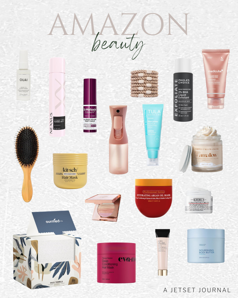 You asked for it, so I am sharing this week’s Amazon Beauty Finds with you! The first one is Paula's Choice exfoliant, which consistently tops the best-seller lists. Next is the crowd-favorite Dr.Melaxin Collagen Multi Balm Stick. Another highly rated beauty find is this hair mask from Kitsch, which has recently received excellent user feedback.

#LTKSeasonal #LTKSaleAlert #LTKTravel
 

 