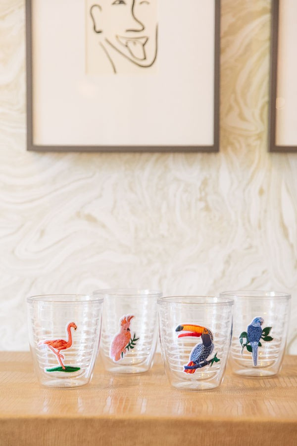 Birds of Paradise Tumblers (Set of 4) | Tuckernuck