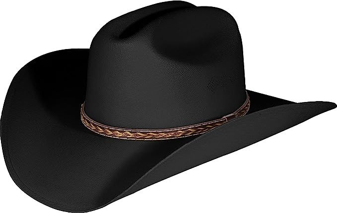 Enimay Western Cowboy & Cowgirl Hat Pinch Front Wide Brim Style | Amazon (US)