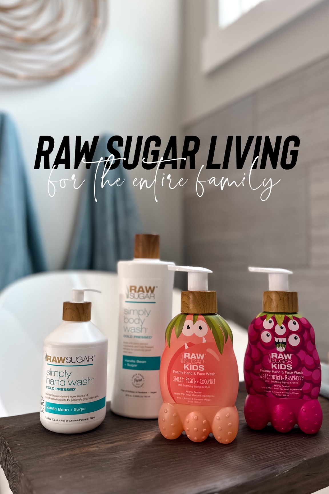 There’s no wrong way to Raw Sugar! 🍑🥥🛁

@RawSugarLiving products are cold pressed, and made from plant derived ingredients (and smell amazing!!)

The girls absolutely love the Foamy Hand & Face Wash, while Dave and I love the Vanilla Bean + Sugar body products. If you’re into lots of bubbles and lots of fun, a relaxing self-care sesh, or you need to be in-and-out, Raw Sugar has something for the whole family!  
You can find Raw Sugar Living at your local @meijerstores!
#RawSugarLiving #FamilyRoutine #MeijerFinds #MeijerStore #CleanForAll #RawSugarMadeMeBuyIt