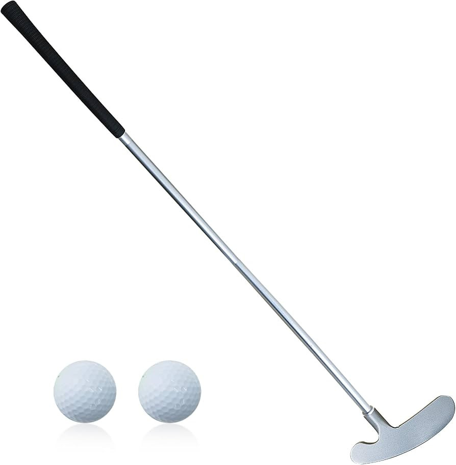 Golf Putter Set f\u00fcr Rechts- & Linksh\u00e4nder (Beidh\u00e4ndig) - Abnehmbarer Mini Golfschl... | Amazon (DE)