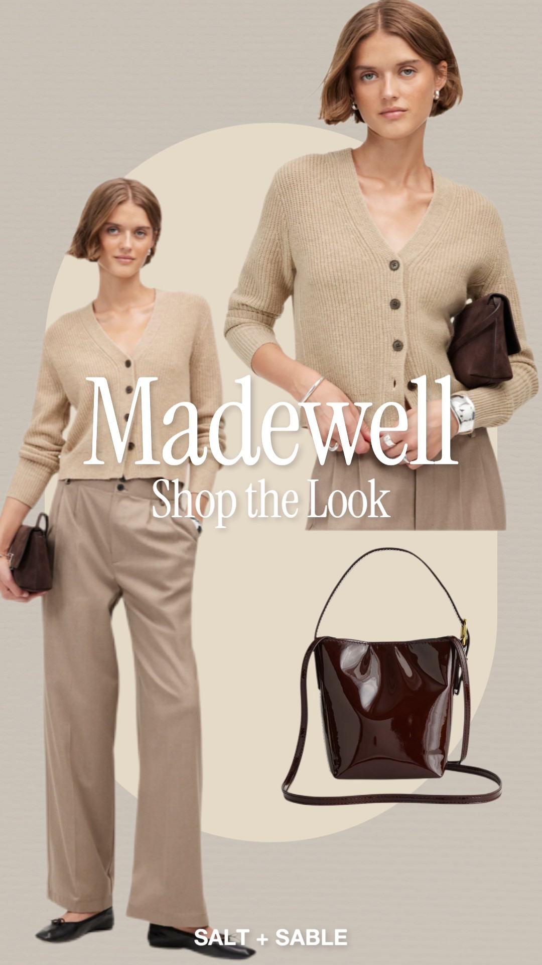 Shop this monochromatic look at Madewell 🤎

Neutral outfit 
Women’s sweater 
Women’s cardigan 
Cardigan sweater 
Chic outfit 
Office looks for women 
Women’s trousers 
Women’s pants 
Suit pants 
Women’s suit pants 
Women’s slacks 
Brown handbag 
Brown Leather handbag 
Minimalist outfit for women 
Minimalist closet 
Minimalist fashion 
Madewell clothing 
Workwear outfit 
Office outfit 
Neutral pants 
Wardrobe capsule 


#LTKStyleTip #LTKWorkwear #LTKSaleAlert