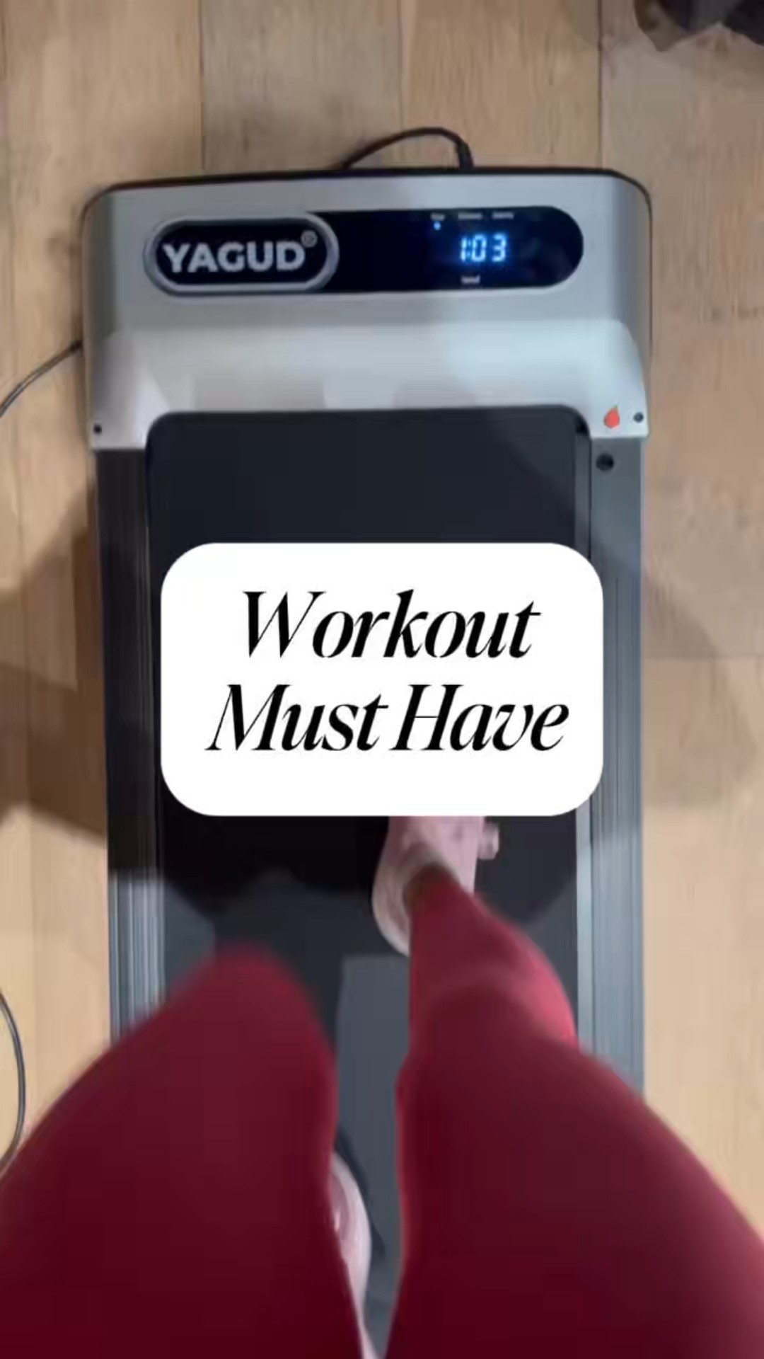 Daily steps, daily wins 🙌 this walking pad is discounted today — perfect time to add to cart! 💗#LTKShoeCrush 

#LTKSaleAlert #LTKActive