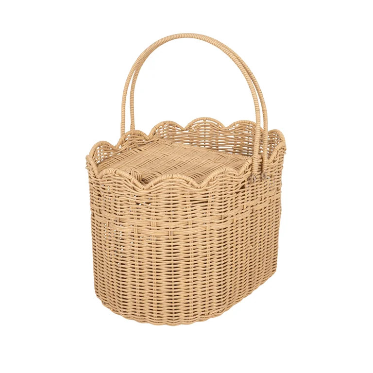 Better Homes & Gardens Rattan Picnic Basket | Walmart (US)