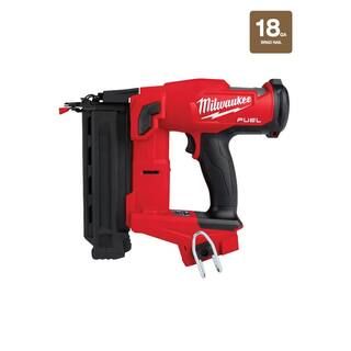 M18 FUEL 18-Volt Lithium-Ion Brushless Cordless Gen II 18-Gauge Brad Nailer (Tool-Only) | The Home Depot