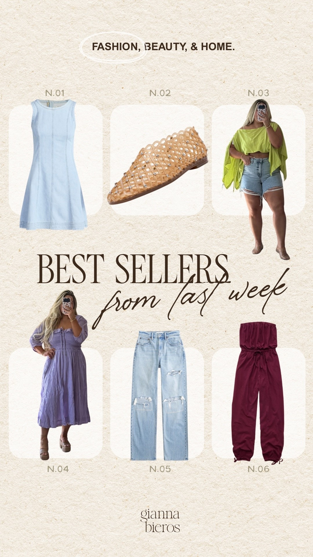 What you loved last week!!

trending finds, most loved items, best sellers, weekly favorites, top picks, viral products, customer favorites, most shopped, popular finds, influencer favorites, must have items, highly rated finds, fashion favorites, lifestyle favorites, top selling outfits, amazon best sellers, ltk best sellers, weekly roundup, what everyone’s buying, fan favorites, hot picks, trending now, curated favorites, top rated finds, everyday essentials, fashion must haves, viral fashion finds, midsize fashion, midsize style, curve friendly outfits, size inclusive fashion, real life style, wearable outfits, everyday looks, casual chic outfits, affordable fashion finds, budget friendly style, amazon fashion finds, target style finds, spring outfits, summer ready outfits, wardrobe staples

#LTKMidsize #LTKPlusSize #LTKootd