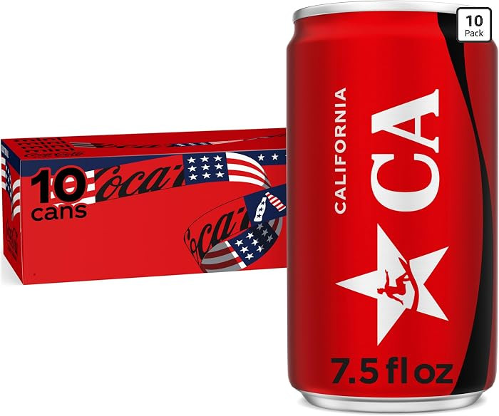 Coca-Cola Coke Zero Sugar Diet Soda, 10 Pack | Amazon (US)