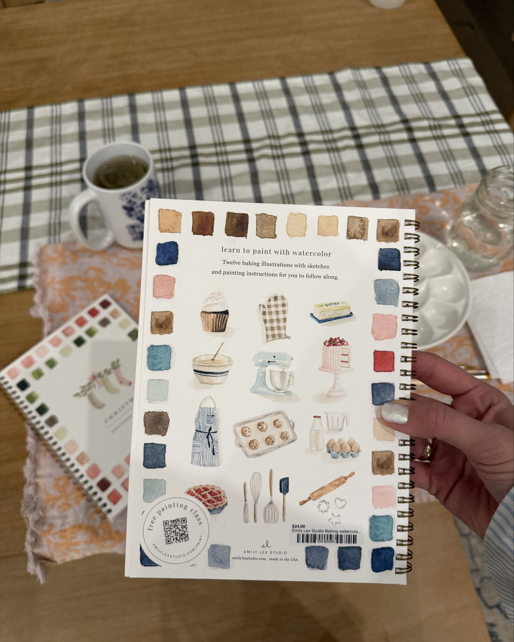 obsessed with this baking watercolor book 🧈👩🏼‍🍳🧁 

#LTKGiftGuide