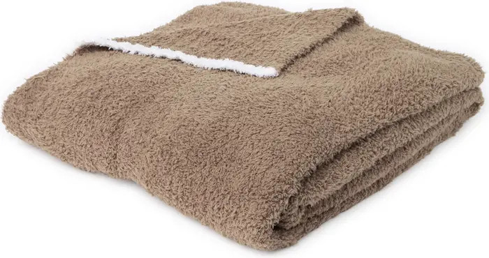 Barefoot Dreams® Barefoot Dreams CozyChic™ Rib Trim Throw - 45" x 60" | Nordstromrack | Nordstrom Rack
