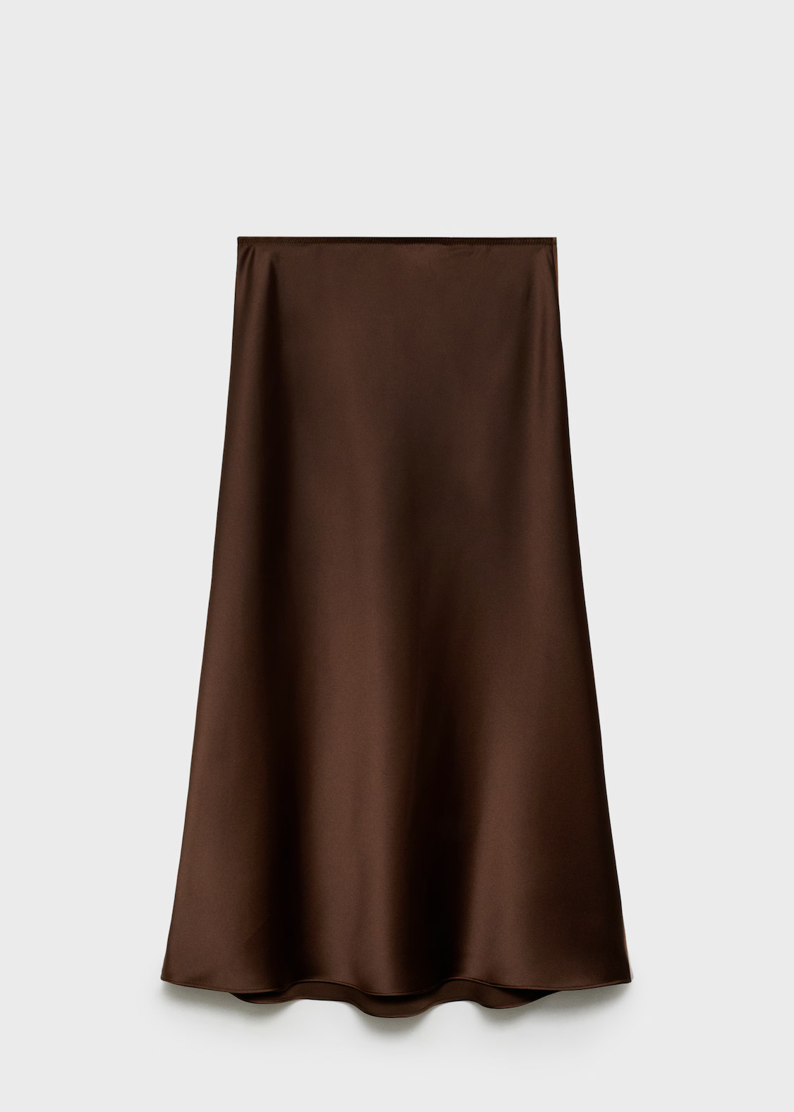 Midi satin skirt - Women | MANGO United Kingdom | MANGO (UK)