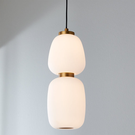 Lampion Double Stack Pendant | Shades of Light