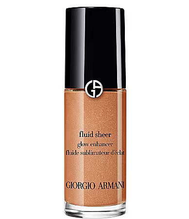 Giorgio Armani ARMANI beauty Fluid Sheer Glow Enhancer Highlighter Bronzer and Blush Makeup - 10 Golden Bronze | Dillard's