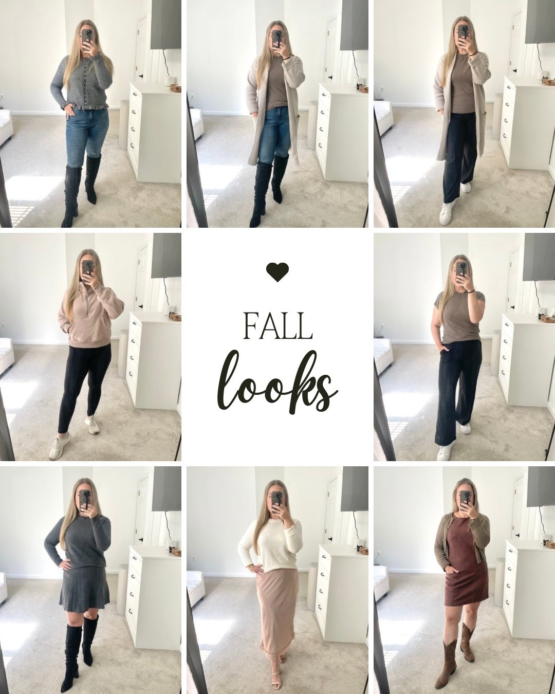 Midsize Fall looks.  
5’4”
170 lbs
Millennial mama
From school drop off, to running errands, girls night, or attending church, these are the looks I’ll have on repeat this fall. 

#fallfits #targetfinds #amazonfinds #midsize

#LTKOver40 #LTKFallSale #LTKMidsize
