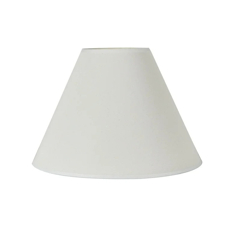 Mainstays Ivory Linen Hardback Classic Empire Lamp Shade | Walmart (US)