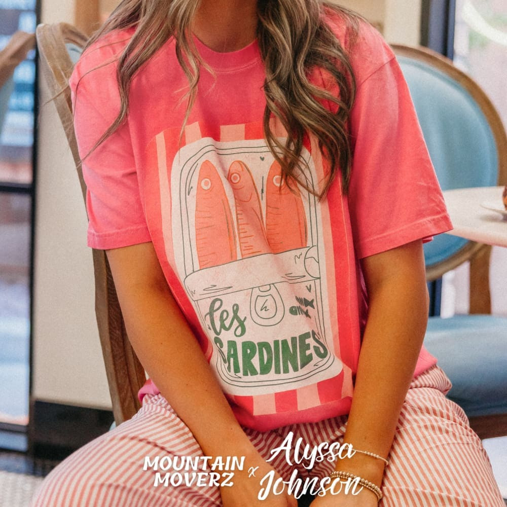 Les Sardines Tee | Mountain Moverz