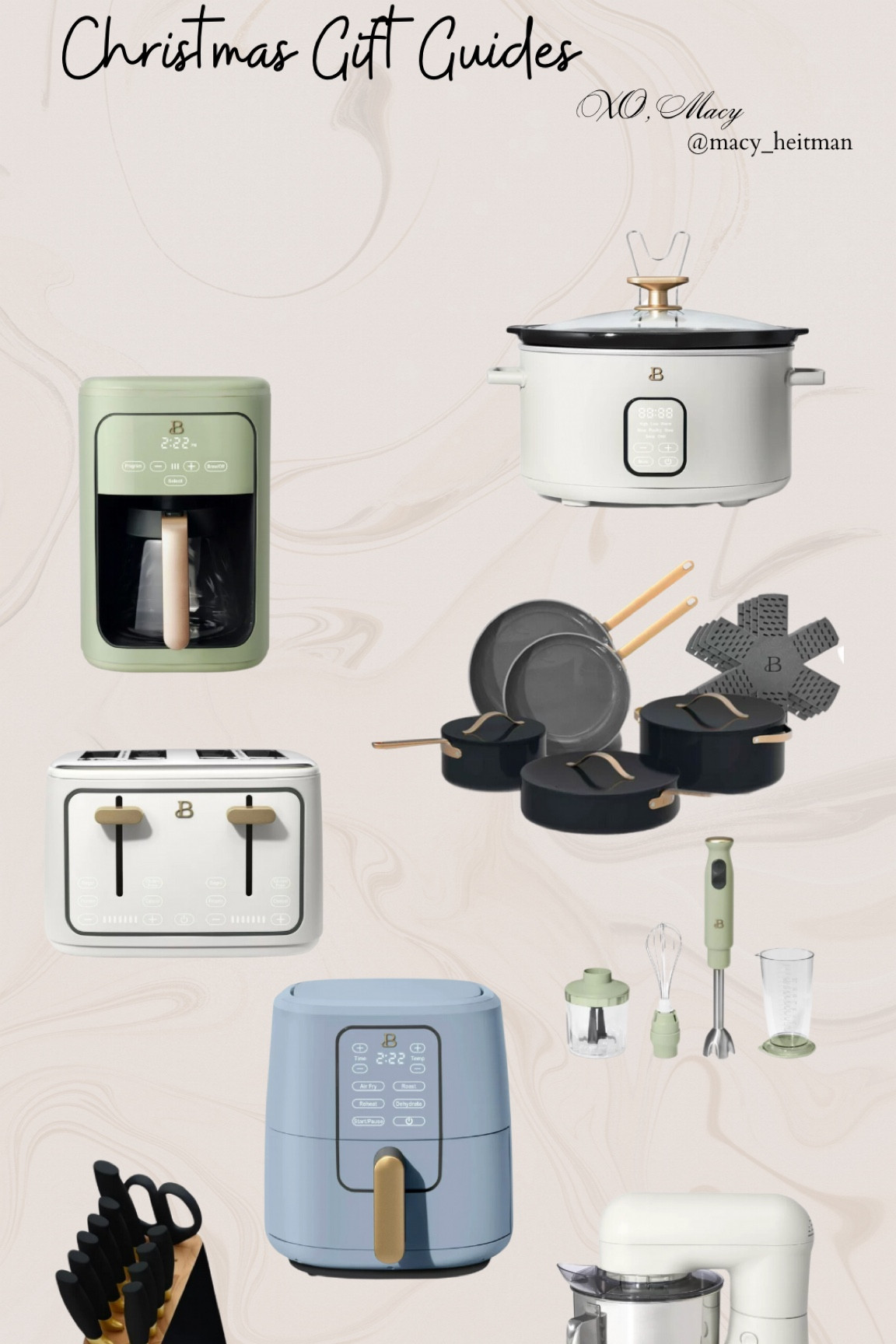 For the cookers or the new home owners. 

All these appliances are available in several colors. 

#LTKHoliday #LTKGiftGuide #LTKhome