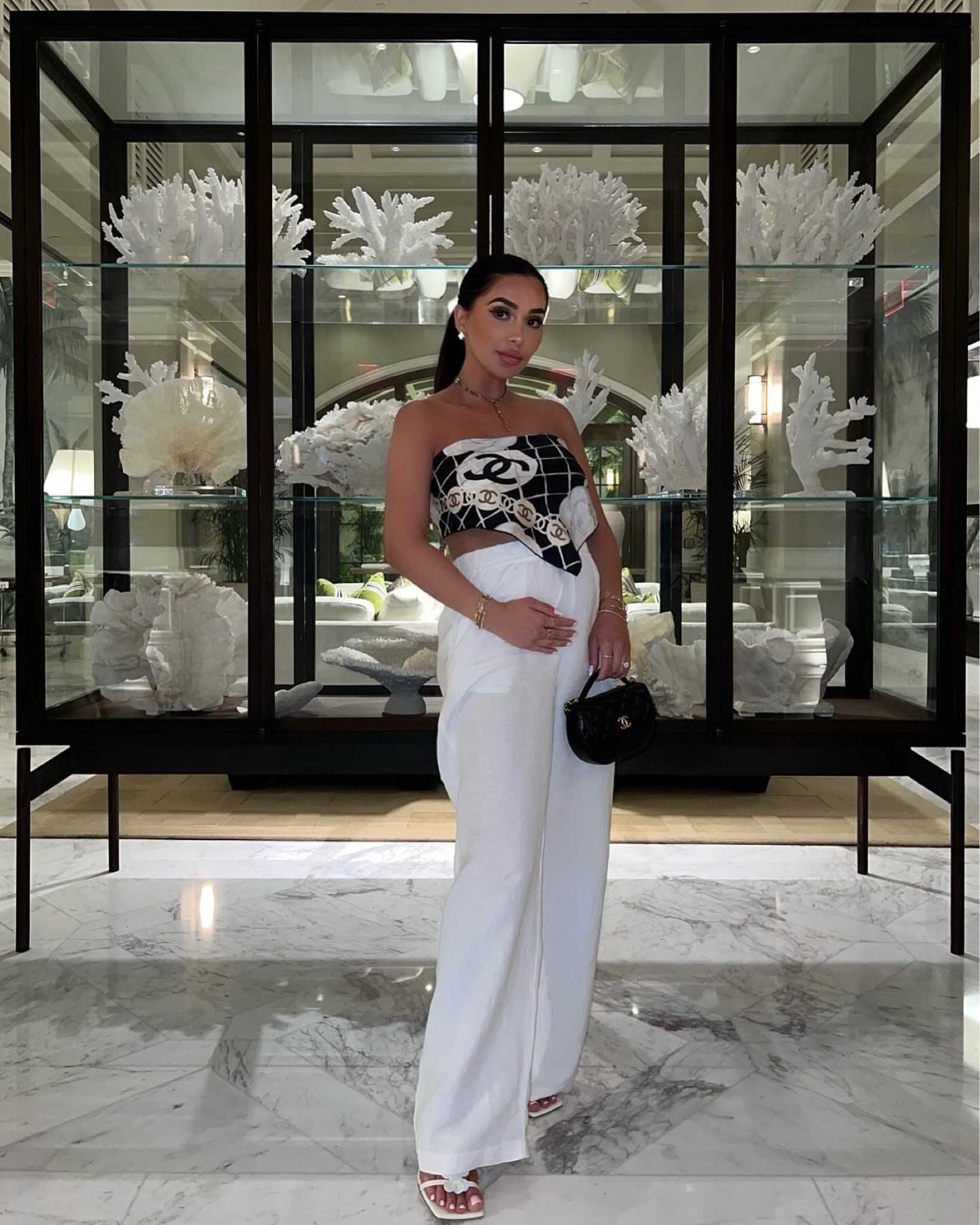 Linens and Chanel 🤍🖤 pair these pants with your favorite silk scarf for the ultimate vacation look

#LTKstyletip #LTKbump #LTKshoecrush