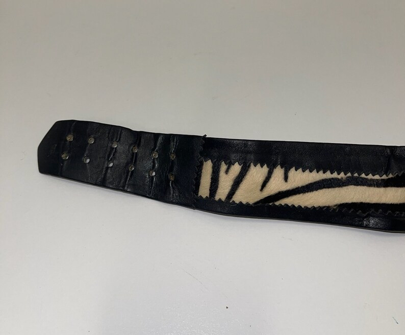Zebra Belt | Etsy (US)