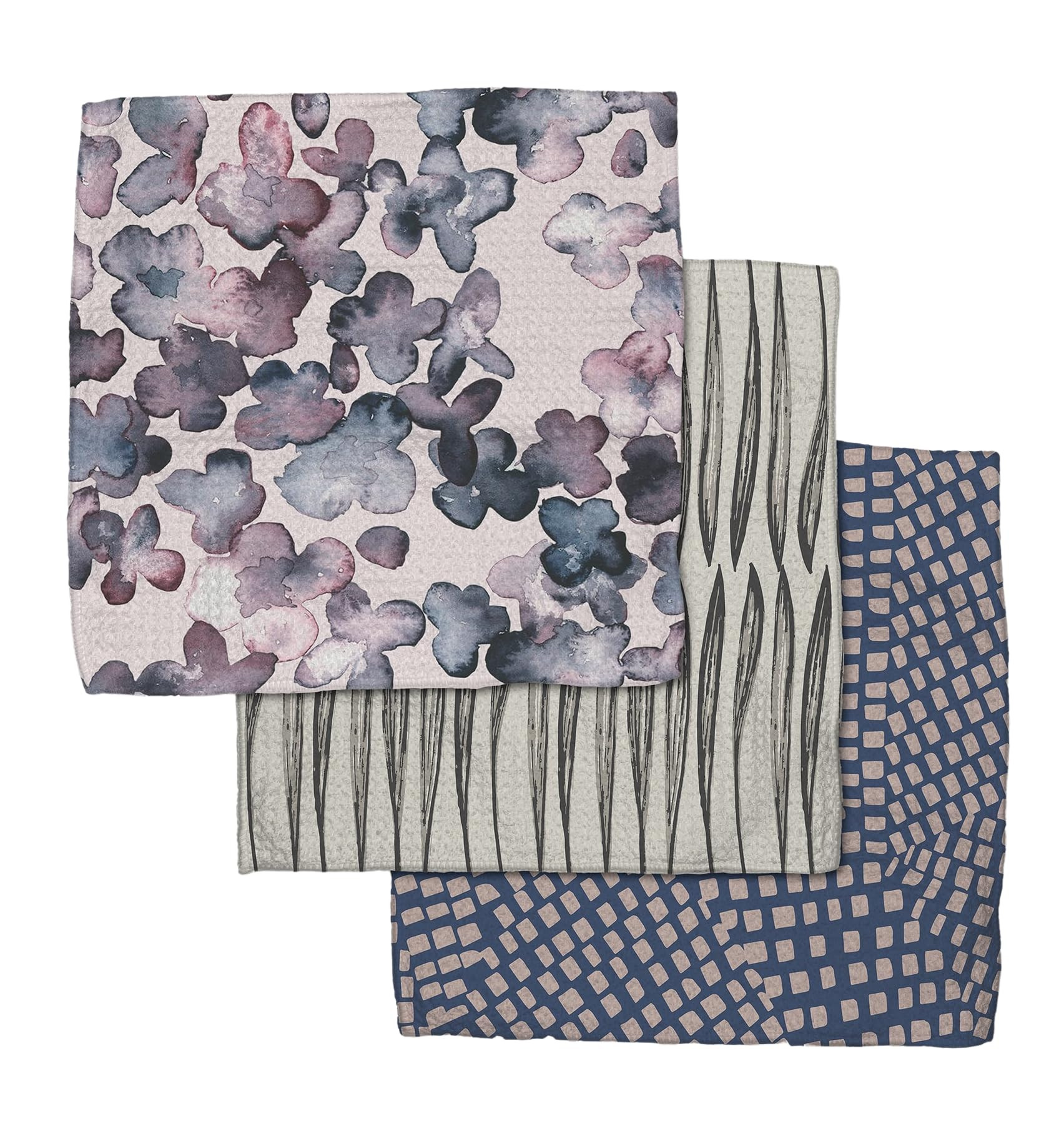 GEOMETRY Kitchen Dish Cloths - Quick Dry Dishcloths for Kitchen - Premium Dish Rags with Geoweave... | Amazon (US)