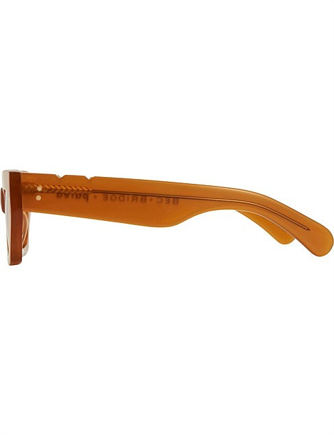 Pared Eyewear Bec & Bridge X Pared Petite Amour Caramel Sunglasses | David Jones | David Jones (Australia & New Zealand)