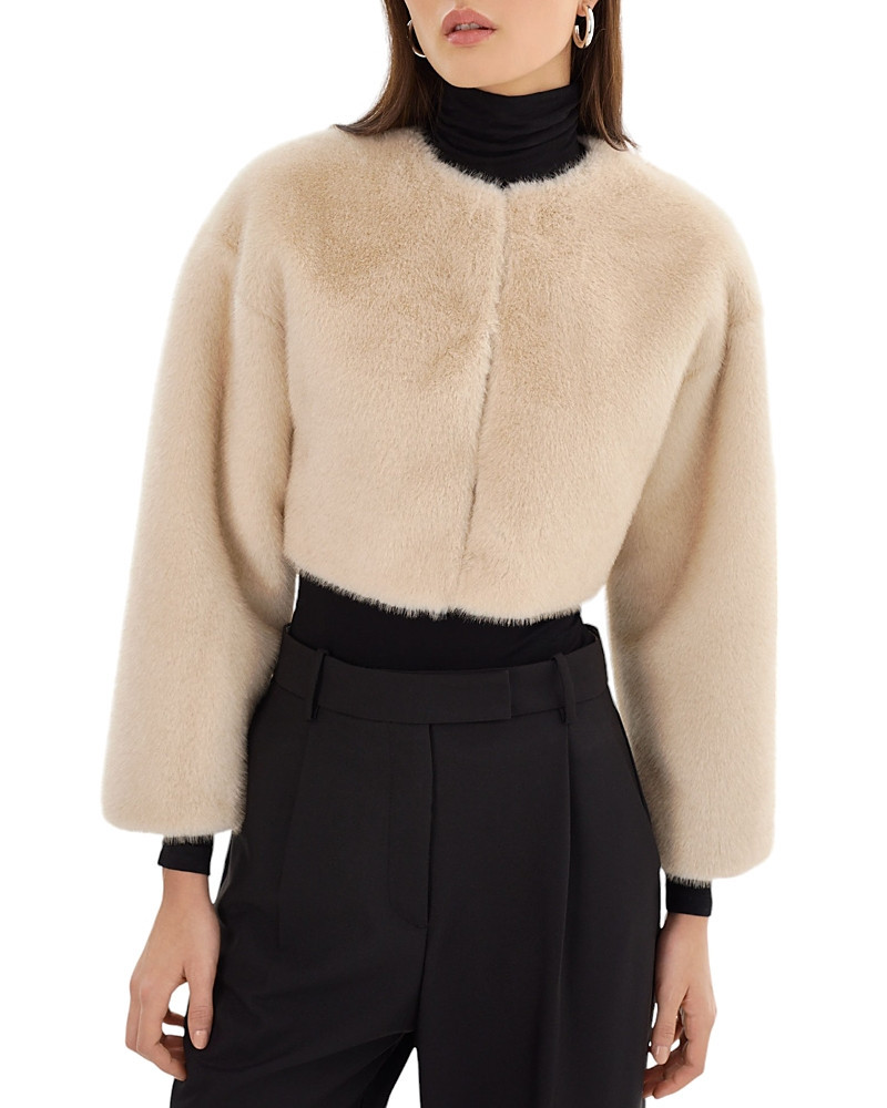 Lamarque Rowdie Faux Fur Coat | Bloomingdale's (US)