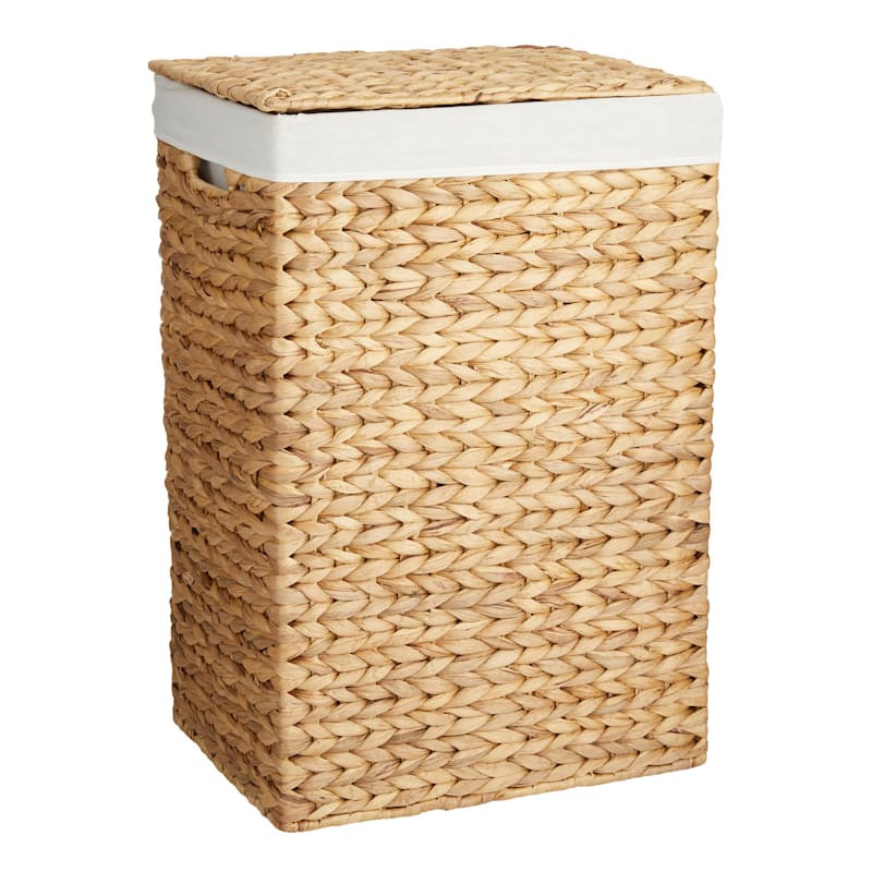 Natural Water Hyacinth Laundry Hamper, Small








	
		
		
			
				4.8
			
			
				(
				37
			... | At Home