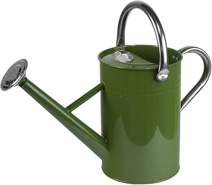 Kent & Stowe Metal Watering Can Tweed Green 4.5 Litre | Amazon (UK)
