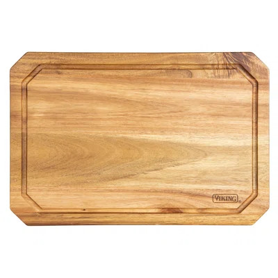 Viking Acacia Wood Carving Board with Juice Groove | Wayfair North America