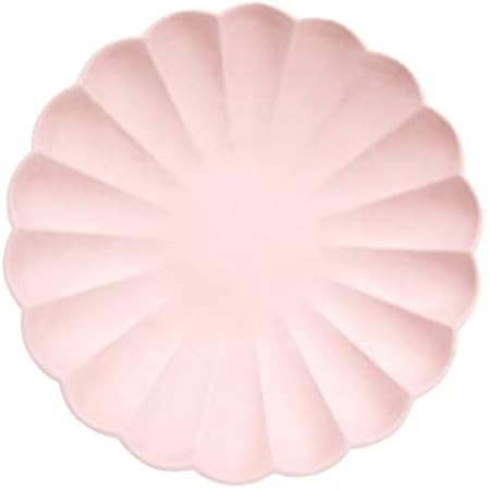 Meri Meri Small Pink Reusable Bamboo Plates | Amazon (US)