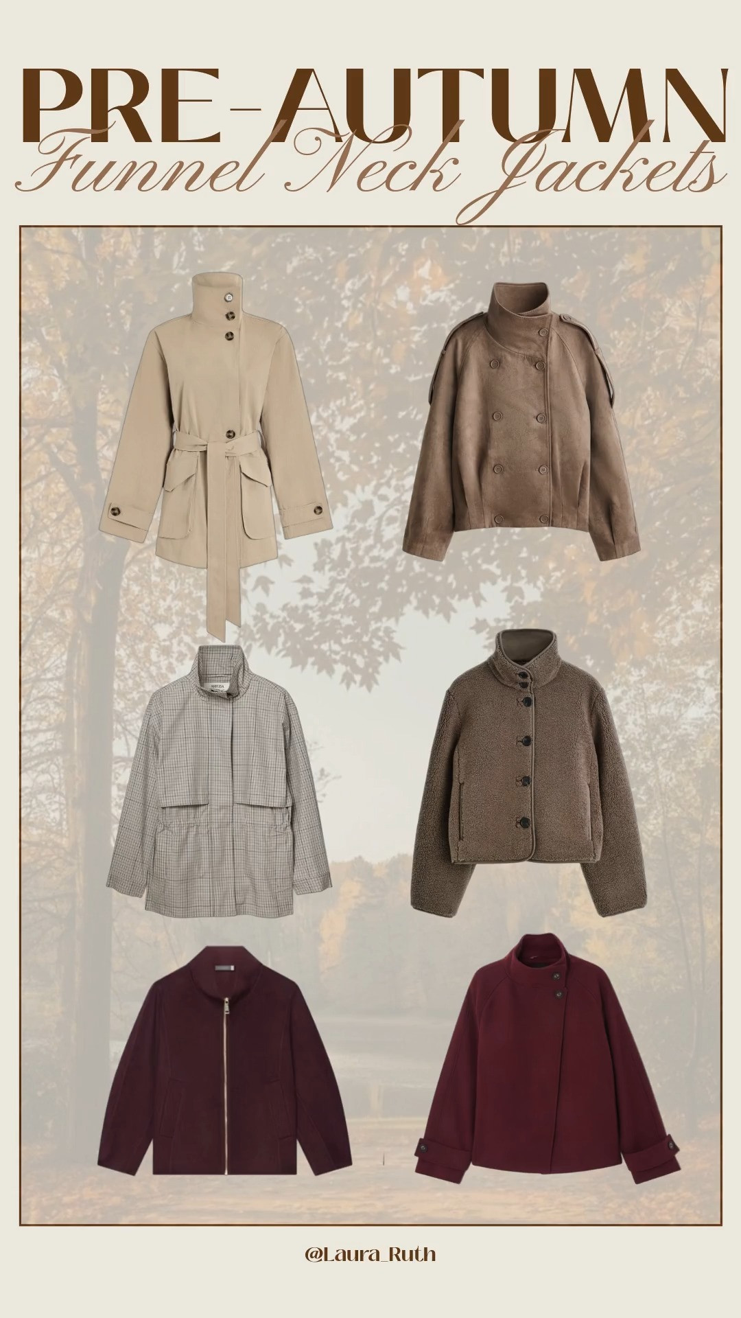 Pre-Autumn Funnel Jackets the season must have jacket! 🍂🤎 fall outfits women, teacher outfits, business casual workwear 

 #LTKuk #LTKautumn #LTKworkwear