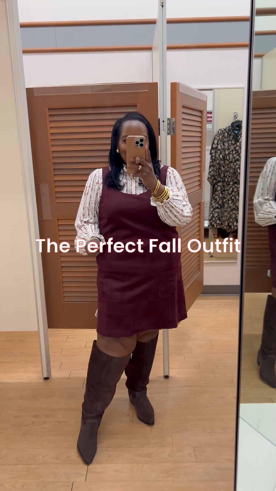 I’m obsessed with this burgundy suede jumper from Kohl’s along with this beautiful embroidered blouse! Wearing a xl in both pieces. 

#LTKMidsize #LTKSeasonal #LTKSaleAlert
