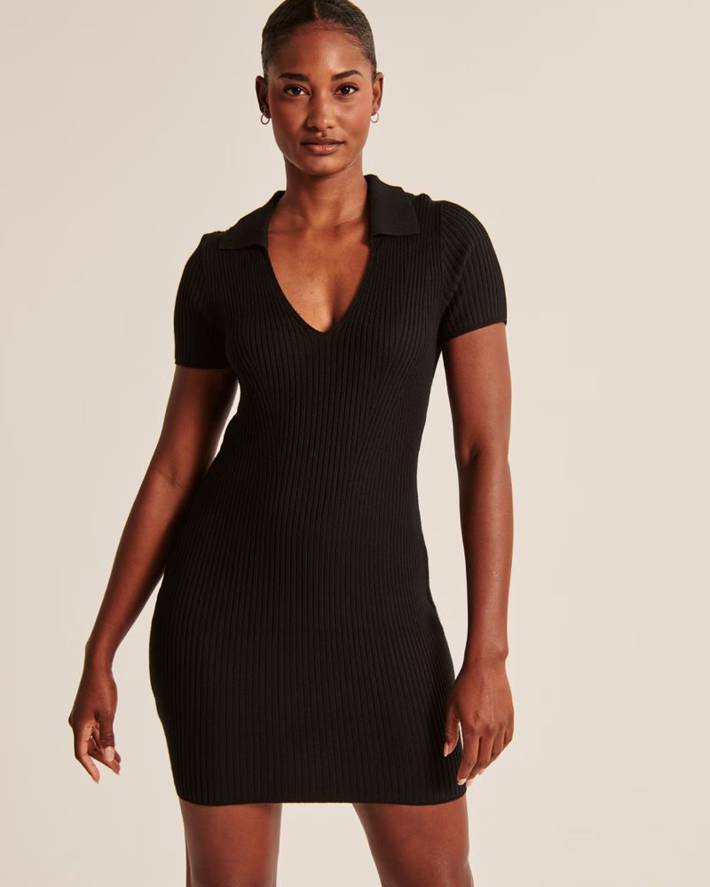 Polo Elevated Knit Mini Dress | Abercrombie & Fitch (US)