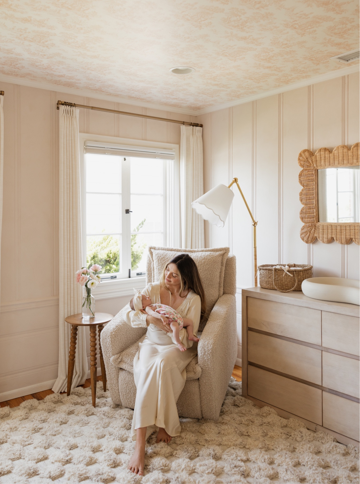 Baby girl nursery 