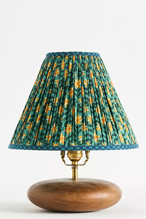 Printed Goods Ruched Empire Lamp Shade | Anthropologie (US)