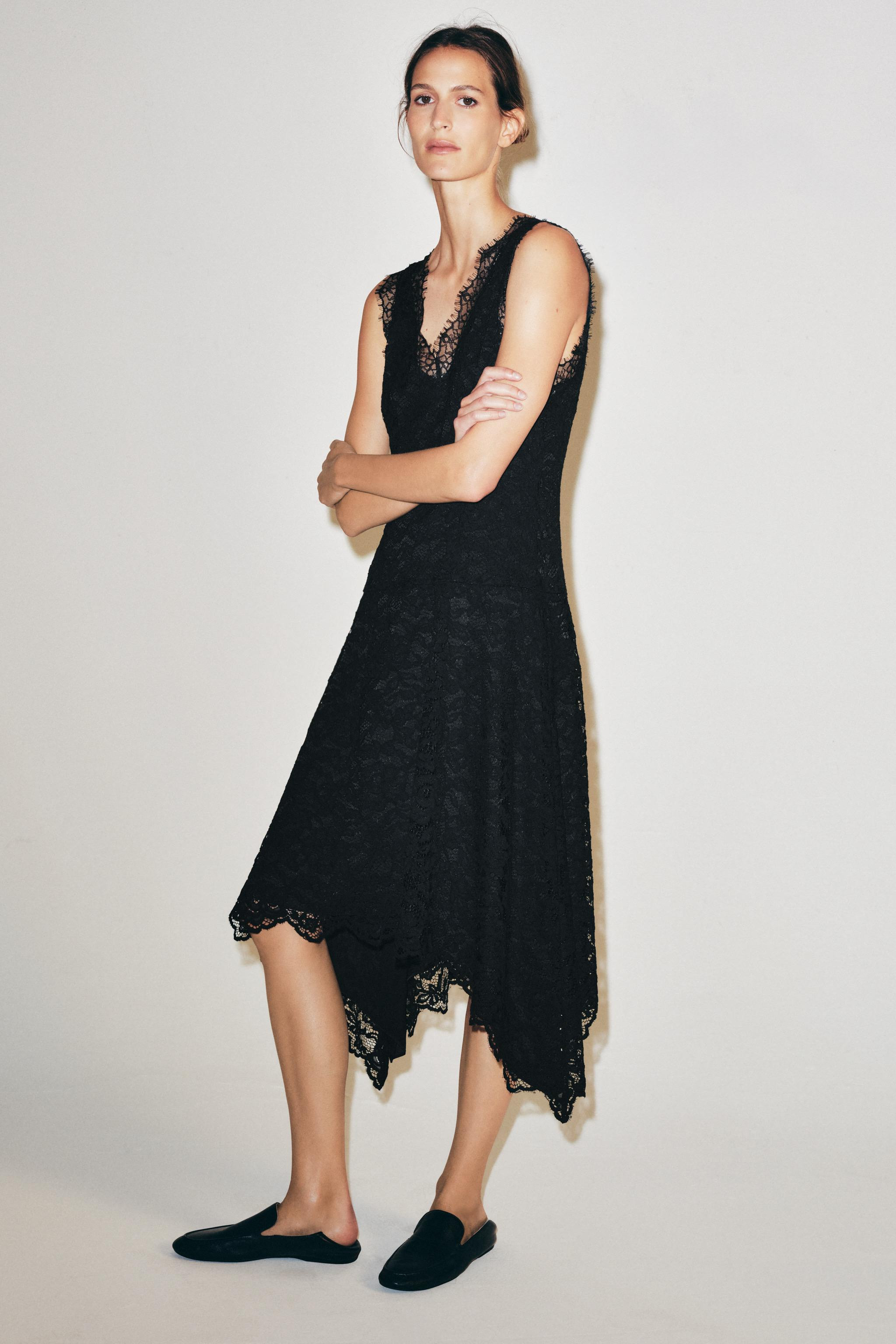ZW COLLECTION LACE DRESS | Zara US