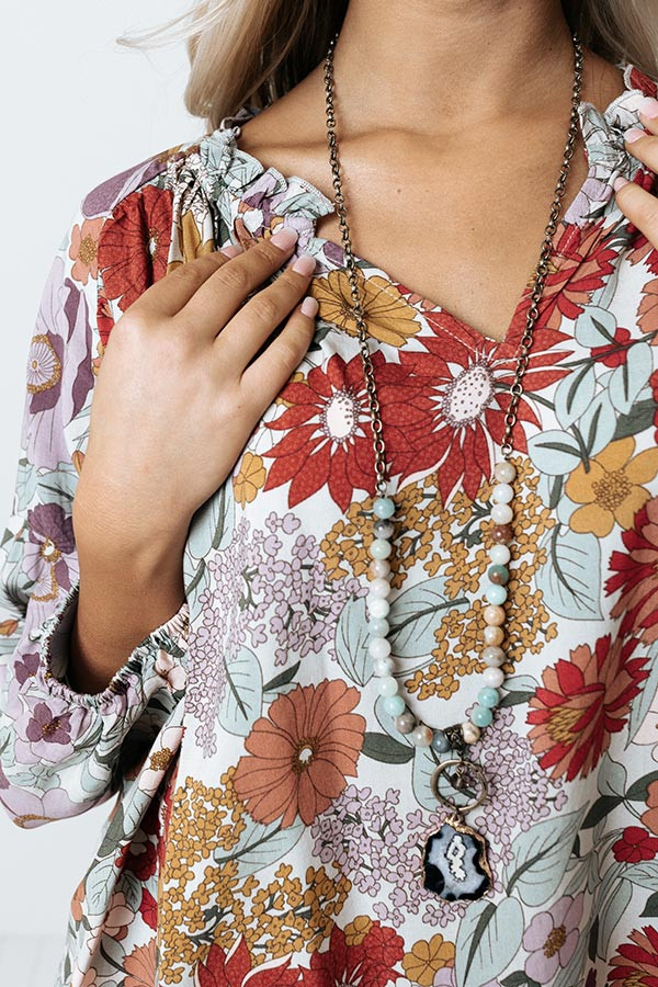 Chic Journey Semi Precious Necklace | Impressions Online Boutique