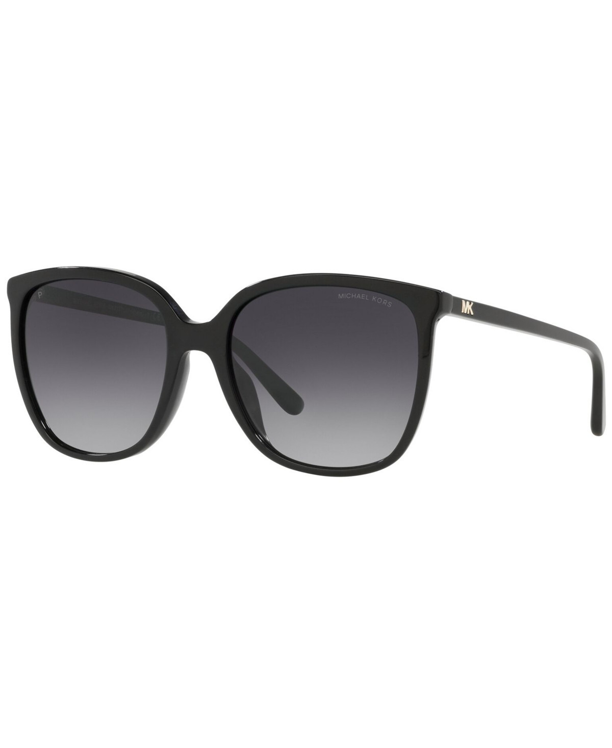 Michael Kors Women's Polarized Sunglasses, MK2137 - BLACK/DARK GREY POLAR | Macy's