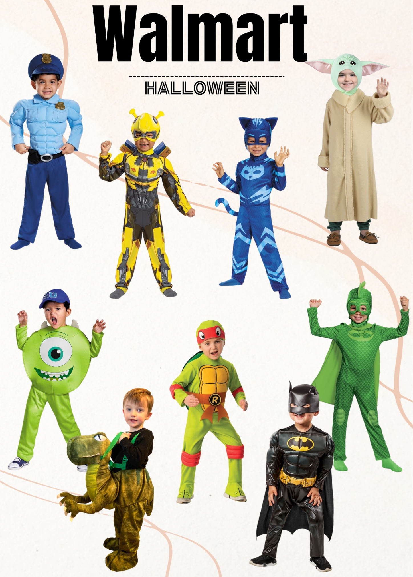 Walmart on sale kids costume