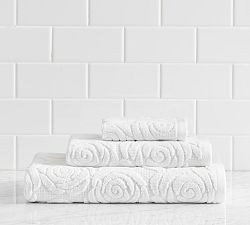 LoveShackFancy Rosette Bath Towel | Pottery Barn (US)