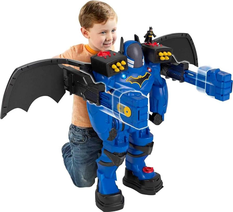 Fisher-Price Imaginext DC Super Friends Batman Toy, Batbot Xtreme Robot Playset, 30 Inches Tall w... | Amazon (US)