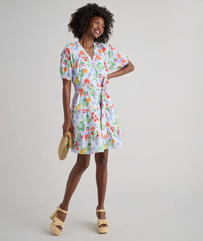 Cotton Short-Sleeve Sierra Dress | UNTUCKit (US)