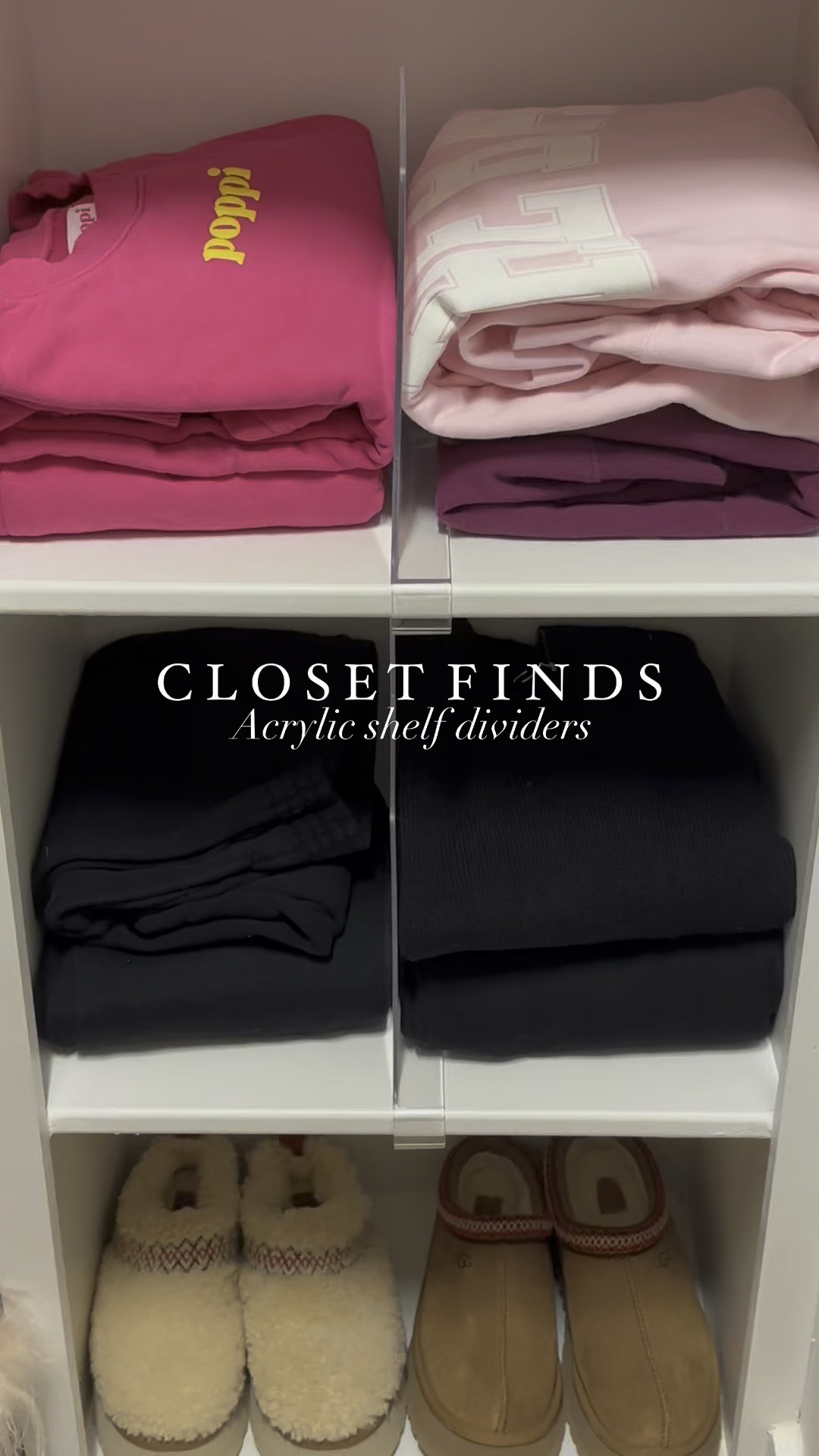 Amazon Prime Day find! Organize your closet with these acrylic shelf dividers 💕

#LTKxPrimeDay #LTKHome #LTKFindsUnder50