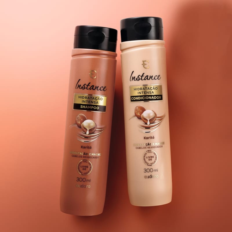 Combo Instance Karité: Shampoo 300ml + Condicionador 300ml | Eudora | Eudora (BR)